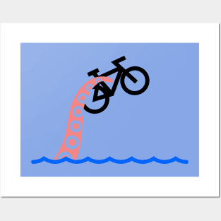 Octopus Bike Posters and Art